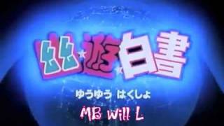 Yu Yu Hakusho Opening Full  Smile Bomb [upl. by Sitnik]