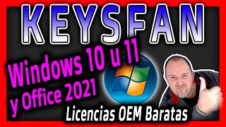 Como Comprar licencia OEM LEGAL de Windows 10 y Office 2021 ⭐Tu licencia expirara pronto ⭐ Keysfan [upl. by Iahs]