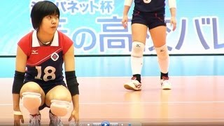 Volleyball 下北沢成徳 × 熊本信愛女 1S 春高バレー2013112 [upl. by Nylek]