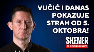 SKENER dr Aleksandra Dikića Vučić i danas pokazuje strah od 5 oktobra [upl. by Naujid]