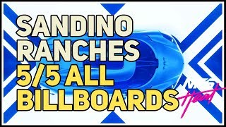 All Billboards Sandino Ranches NFS Heat [upl. by Birdt]