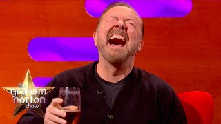 Ricky Gervais On His Iconic Golden Globe Speeches  The Graham Norton Show [upl. by Yorke]