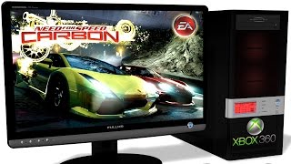 XENIA Xbox 360 Emulator  Need for Speed Carbon 2006 Test run on PC 1 [upl. by Linzy]