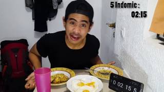 CUMA 2 MENIT  TANBOYKUN HABISKAN 5 BUNGKUS INDOMIE [upl. by Jardena706]