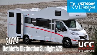 Dethleffs Motorhome REVIEW  Distinction Sunlight A72  2021 [upl. by Katherin]