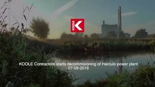 KOOLE Contractors starts decommissioning of Harculo Power Plant [upl. by Gershom497]