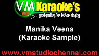 Manikka Veenaiye Karaoke HQmpg [upl. by Dremann74]