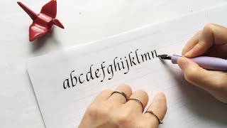 How to write Capital Letters and Small Lettersabcd capital and small letter writing [upl. by Notaek]