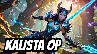 Is Kalista the Best Marksman in League of Legends No Commentary [upl. by Metts]