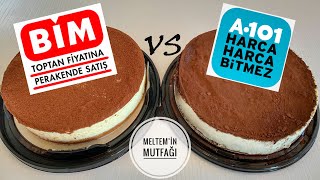 BİM VS A101 TİRAMİSU🍰Lezzet Karşılaştırması✅ [upl. by Janerich]