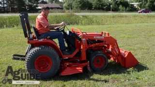 Kubota B7510 Compact Tractor With Front End Loader Attachment [upl. by Chien45]