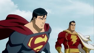 01 Superman e Shazam Vs Adão Negro Parte 1 [upl. by Eniamat]