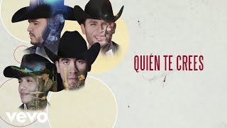 Calibre 50  ¿Quién Te Crees Lyric Video [upl. by Kennett]