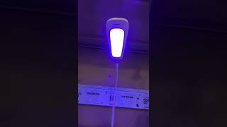 Integrated LED Desk Lamp with Blacklight  rs12shorts [upl. by Reldnahc209]