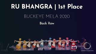 RU Bhangra  1st Place  Buckeye Mela XIII  Official Back Row Video [upl. by Nileuqay375]