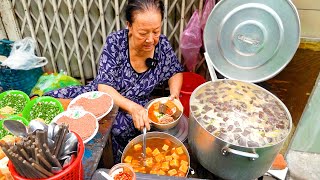 Khó tìm Quầy Cháo Sườn Bún Riêu Cua Nguyên Chất 100 bán bình dân như ở quê xưa ăn ngon chất lượng [upl. by Adelaida]