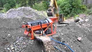 Placer gold mining in BC [upl. by Catherin]