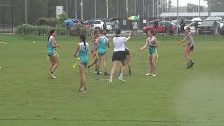 GIRLS 14  SEMI FINAL SHELLHARBOUR V CRONULLA 2024 OZTAG NSW JUNIOR STATE CHAMPIONSHIPS [upl. by Calabresi]