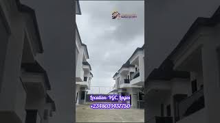 Pay and pack in semi detached duplex with BQ in VGC Lagos nigeriaindaspora globalqueenproperties [upl. by Aramoj]