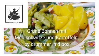 Grüne Bohnen nach Omas Art mit Mehlschwitze cooking kochenmachtspass bohnen kochen [upl. by Surat124]