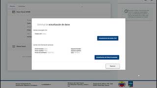 Cómo realizar la solicitud para actualización de datos [upl. by Nyvek]