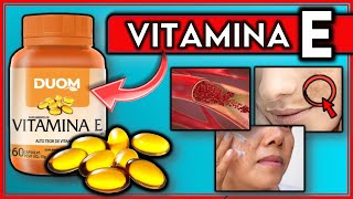 5 RAZONES por las que DEBERIAS tomar VITAMINA E  ¿Para qué SIRVE la VITAMINA E [upl. by Borek219]