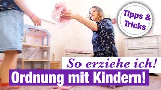 ORDNUNG mit KINDERN  Ausmisten amp Aufräumen NEUE Organisation im KINDERZIMMER  Tägliche ROUTINE [upl. by Oremar]