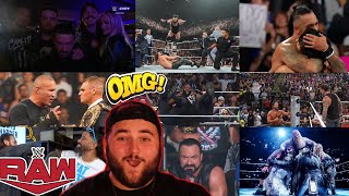 GREATEST RAW EVER BRONSON REED KILLS SETH RANDY CHALLENGES GUNTHER amp MORE RAW 8524 REACTIONS [upl. by Mannie]