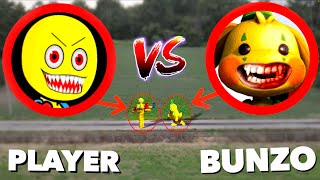 BUNZO BUNNY FIGHTS PLAYER IN REAL LIFE Who Won [upl. by Dey]