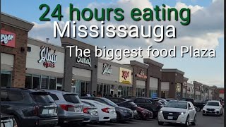 The biggest food Plaza in Mississauga 24hour Open Ridgeway Plaza in Mississauga Ontario Canada [upl. by Wershba]