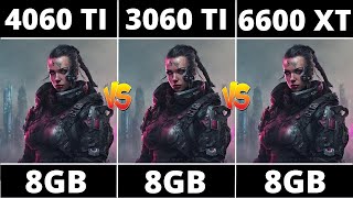 RTX 4060 TI VS RTX 3060 TI VS RX 6600 XT IN 2024  TEST IN 14 GAMES [upl. by Coombs]