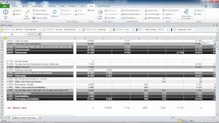 SAP BPC 10 0 HANA Starter Kit for IFRS  4  Cash Flow [upl. by Selry]