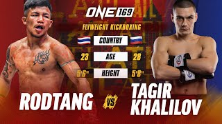 Epic Kickboxing Firefight 🥊😤 Rodtang vs Khalilov  Full Fight [upl. by Nosneh]