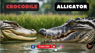 Crocodile vs Alligator  Crocodile vs Alligator Difference [upl. by Remington]