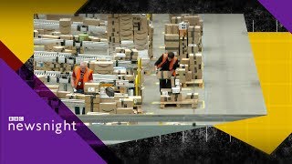 Inside Amazon The Rugeley warehouse  BBC Newsnight [upl. by Kelila]