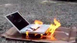 Mac iBook burn burn [upl. by Alamak]