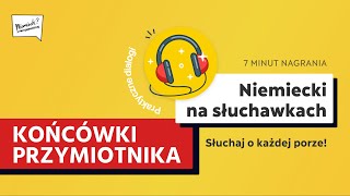 Przećwicz końcówki przymiotnika  niemiecki na słuchawkach [upl. by Mages]