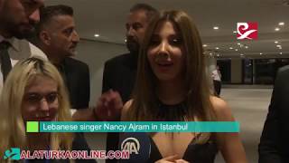 Lebanese singer Nancy Ajram in Istanbul [upl. by Harts511]