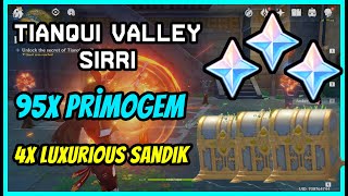 Tianqiu Valley Sırrı  95x Primogem amp 4x Luxurious Sandık  Genshin Impact Türkçe Rehber amp Oynanış [upl. by Mindi507]