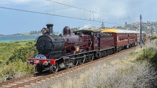 Kiama Picnic Train with 3265  6 October 2019 [upl. by Gilman]