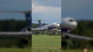 Tu154 Open Skies EPIC Takeoff [upl. by Bailie]