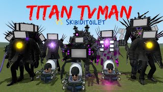 EVOLUTION OF NEW TITAN TV MAN FROM THE FUTURE  Skibidi Toilet In Garrys Mod [upl. by Nickerson354]