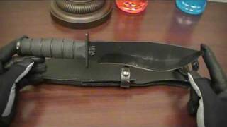 KaBar Camp Knife Review Part 1 [upl. by Brittan]