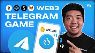 How to build a web3 Telegram Mini Game Clicker Game [upl. by Aicercal286]