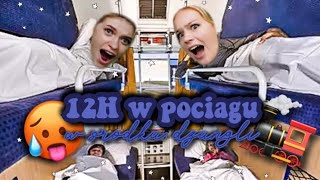 NOC W POCIĄGU Z ŁÓŻKAMI 🤯 [upl. by Bluhm185]