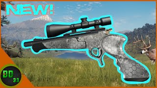 Our First Time Hunting With The Single Shot 4570 PISTOL Call Of The Wild [upl. by Salb]