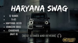 Haryana Swag🔥🥶  Best Slowed and Reverb Songs   Top Attitude Songs🔥 [upl. by Roz]