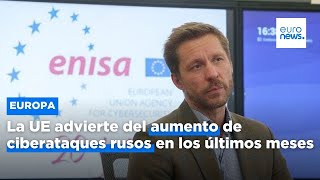 La UE advierte del aumento de ciberataques rusos en los últimos meses [upl. by Sarazen666]