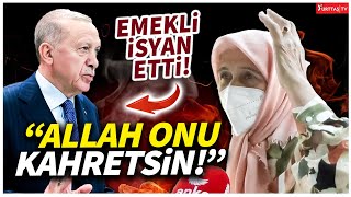 Emekliden iktidara enflasyon tepkisi “Allah onu kahretsin”  Sokak Röportajları [upl. by Janeta]