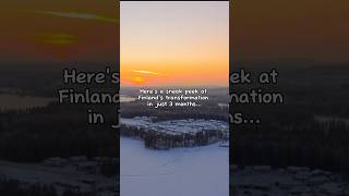 A Winter Wonderland Exploring Laplands Snowy Landscapes lapland finland winter [upl. by Teerpnam269]